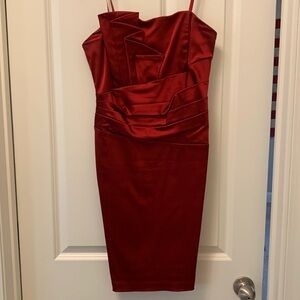 Cache strapless dress